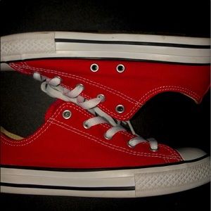 Red converse